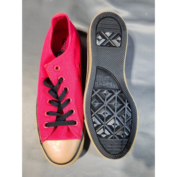 Converse Red Size M 7 W9 - Picture 3 of 6
